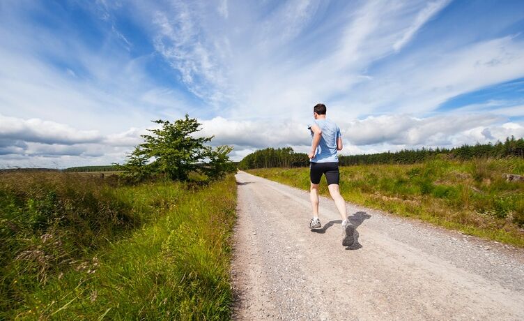 Jogging is a cardiovascular exercise to lose weight. 